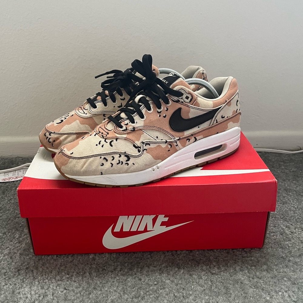 Nike Airmax 1 “Beach Camo” Men’s size 10